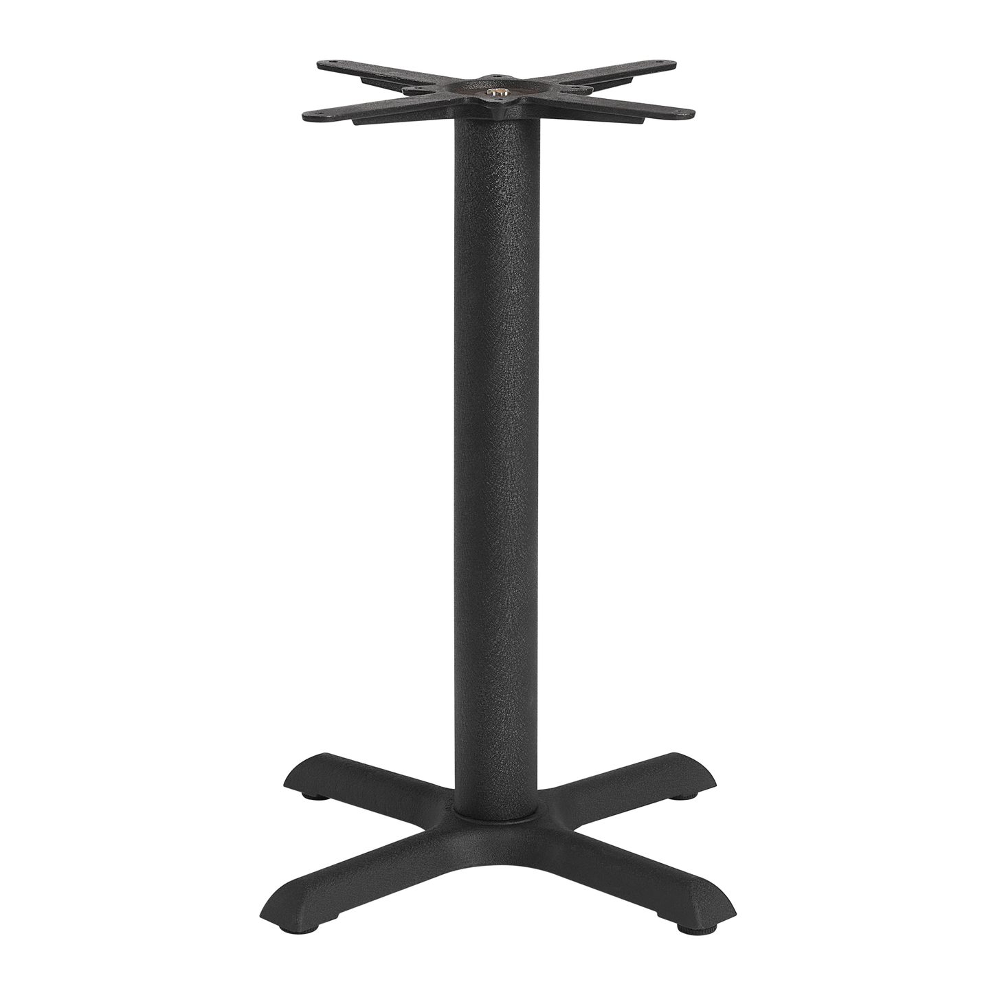 Chicago B1 cast iron cruciform dining table base.