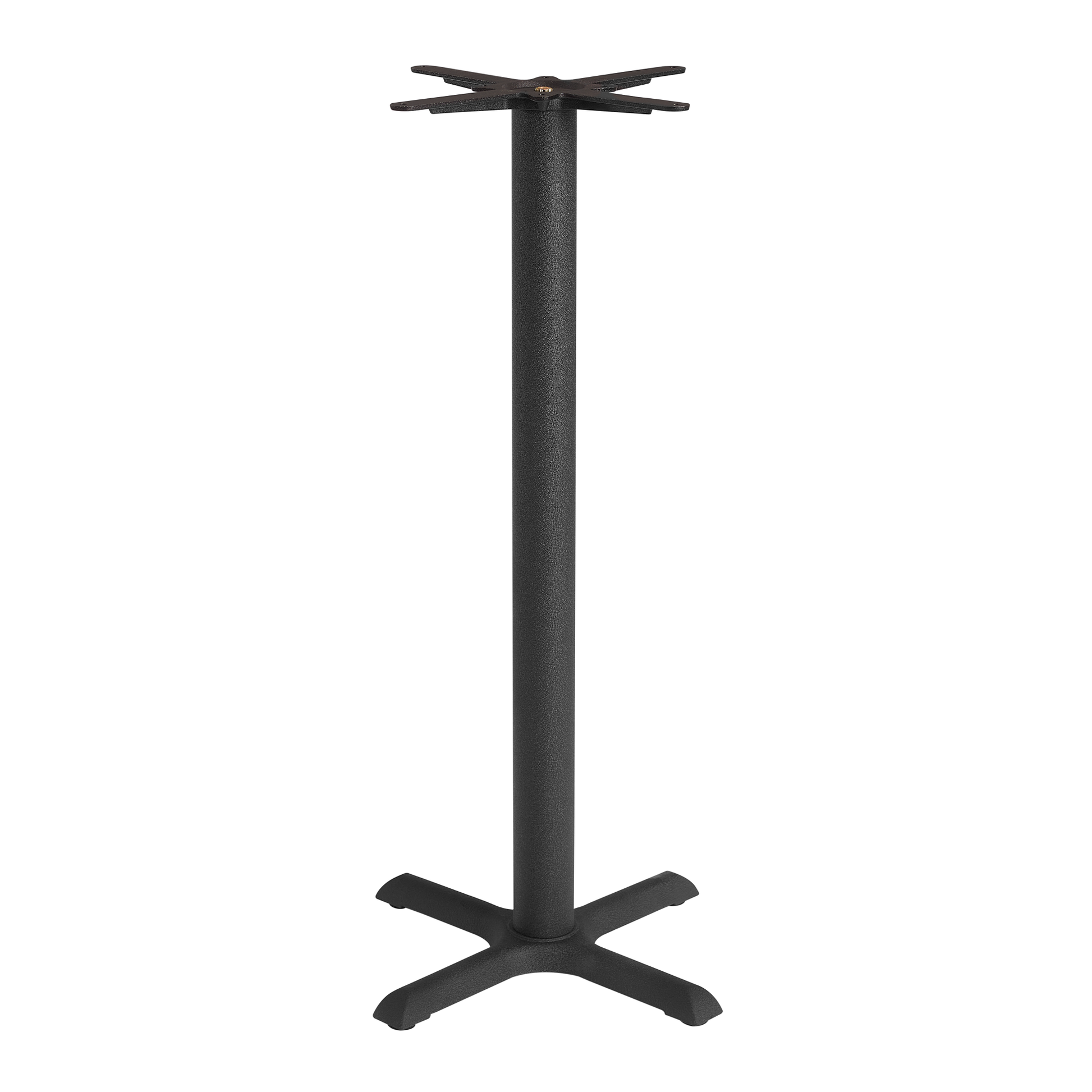 Chicago B1 cast iron cruciform bar table base.